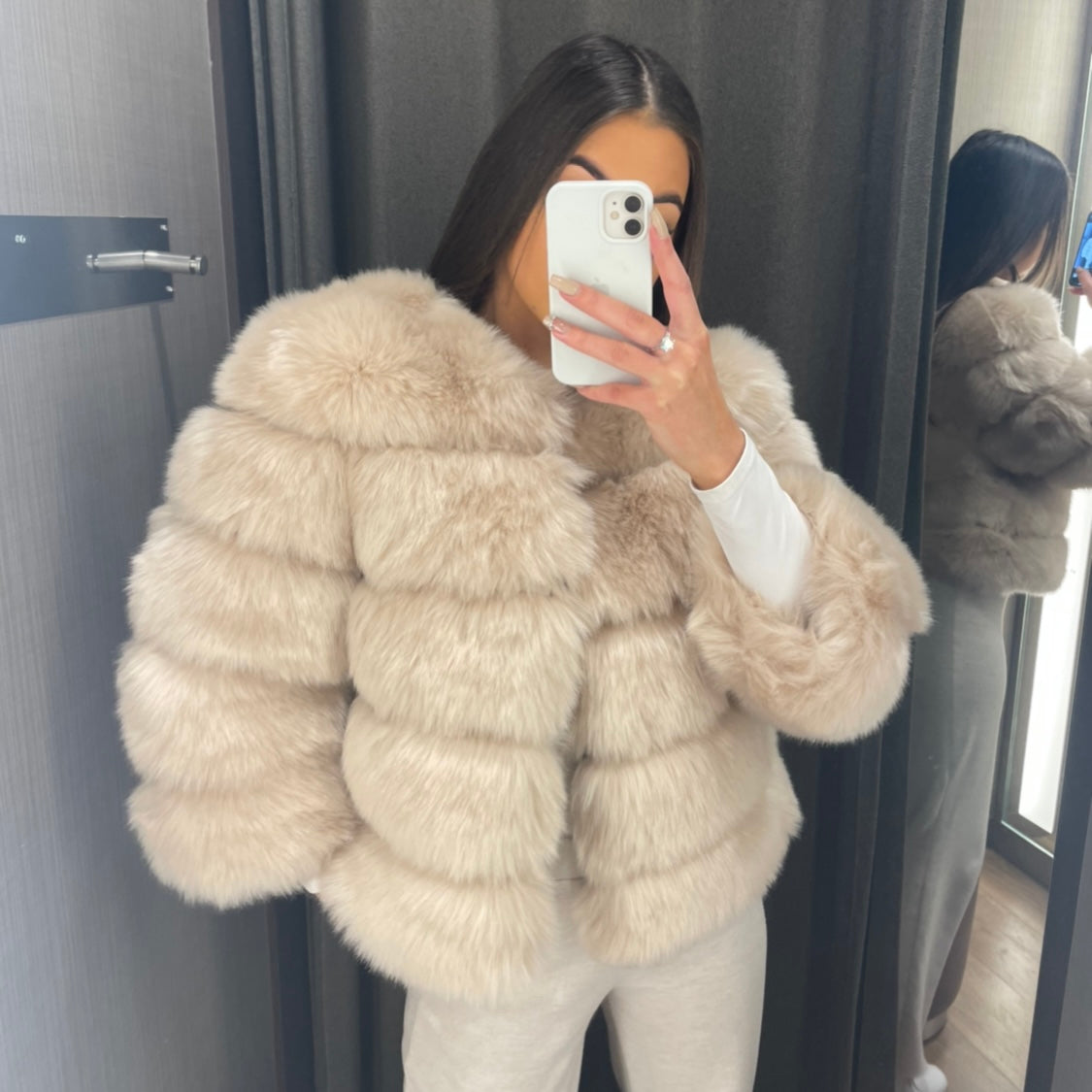 Faux Fur Coat