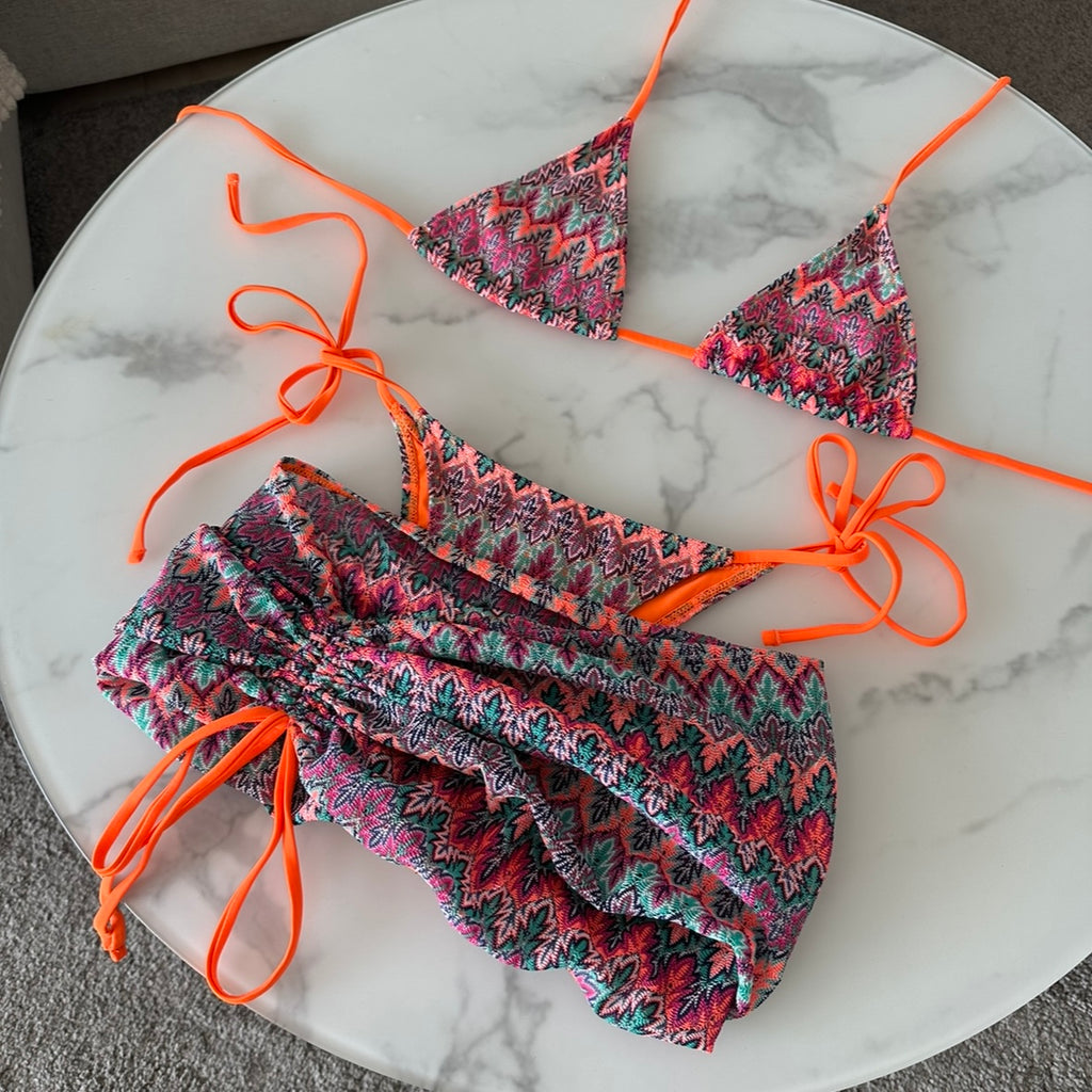 ‘TIKKI’ Bikini Set - Orange