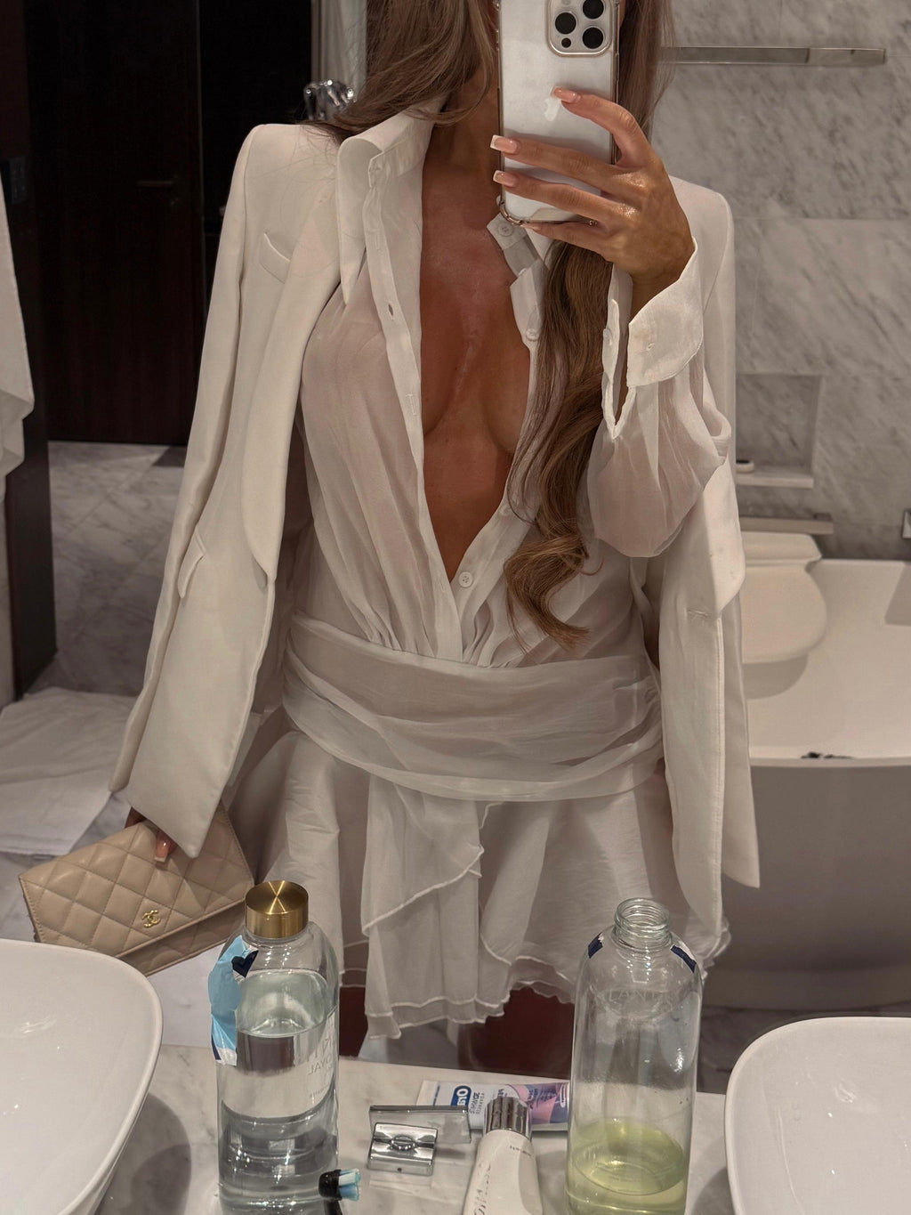 ‘NEW LOVER’ Shirt Dress