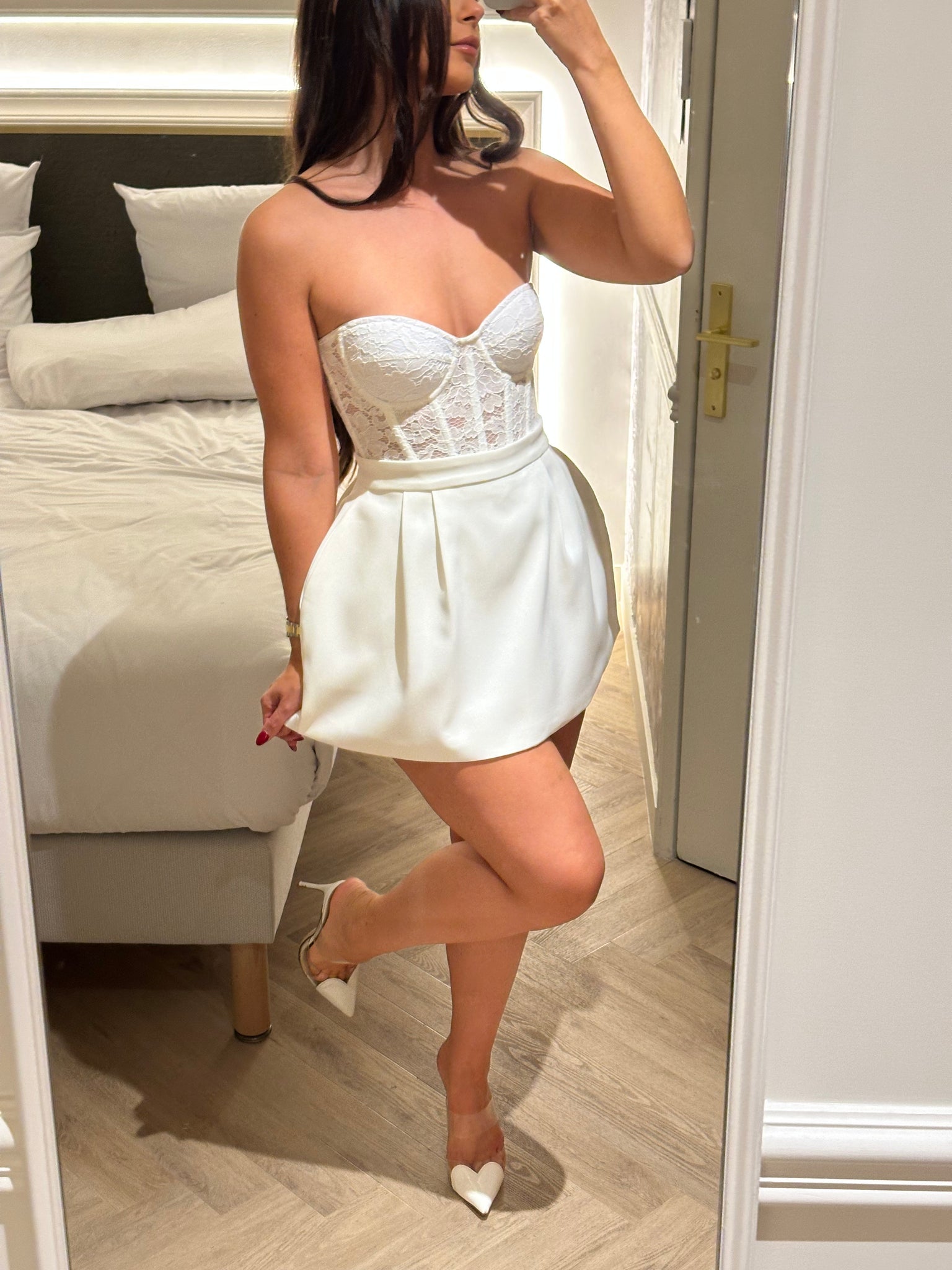 ‘MRS‘ Structured Skirt