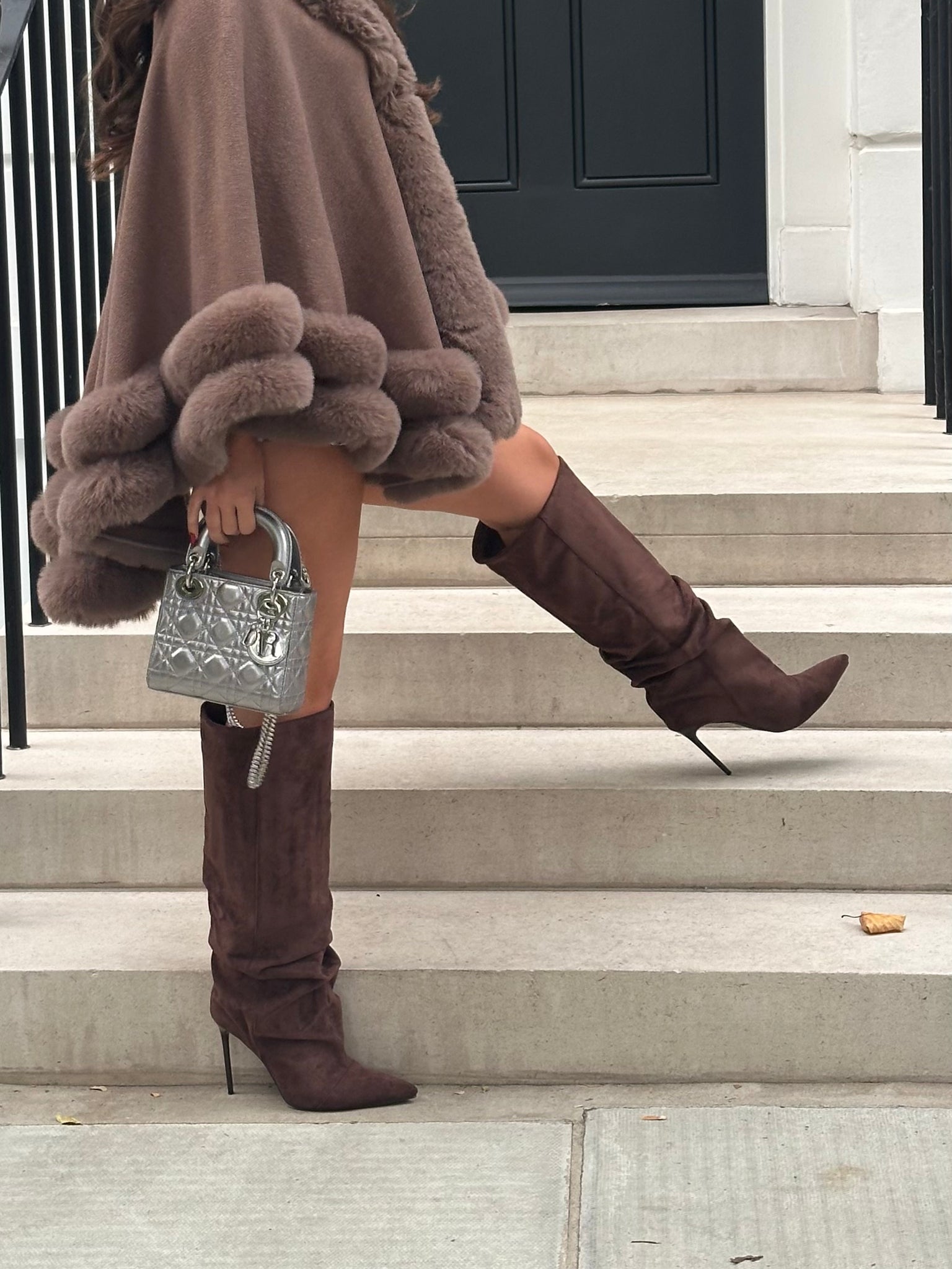 ‘BOSTON‘ suede knee high boots