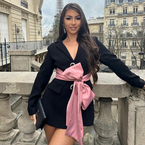 ‘PUT A RIBBON ON IT’ Blazer Dress