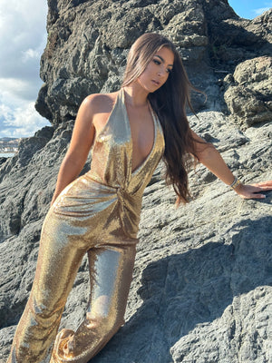 ‘GISELE’ Sequin Jumpsuit