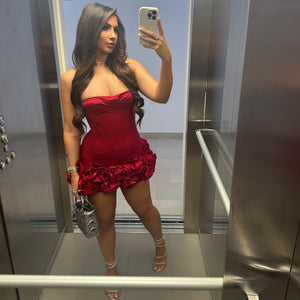 ‘FEB 14TH’ Corset Dress