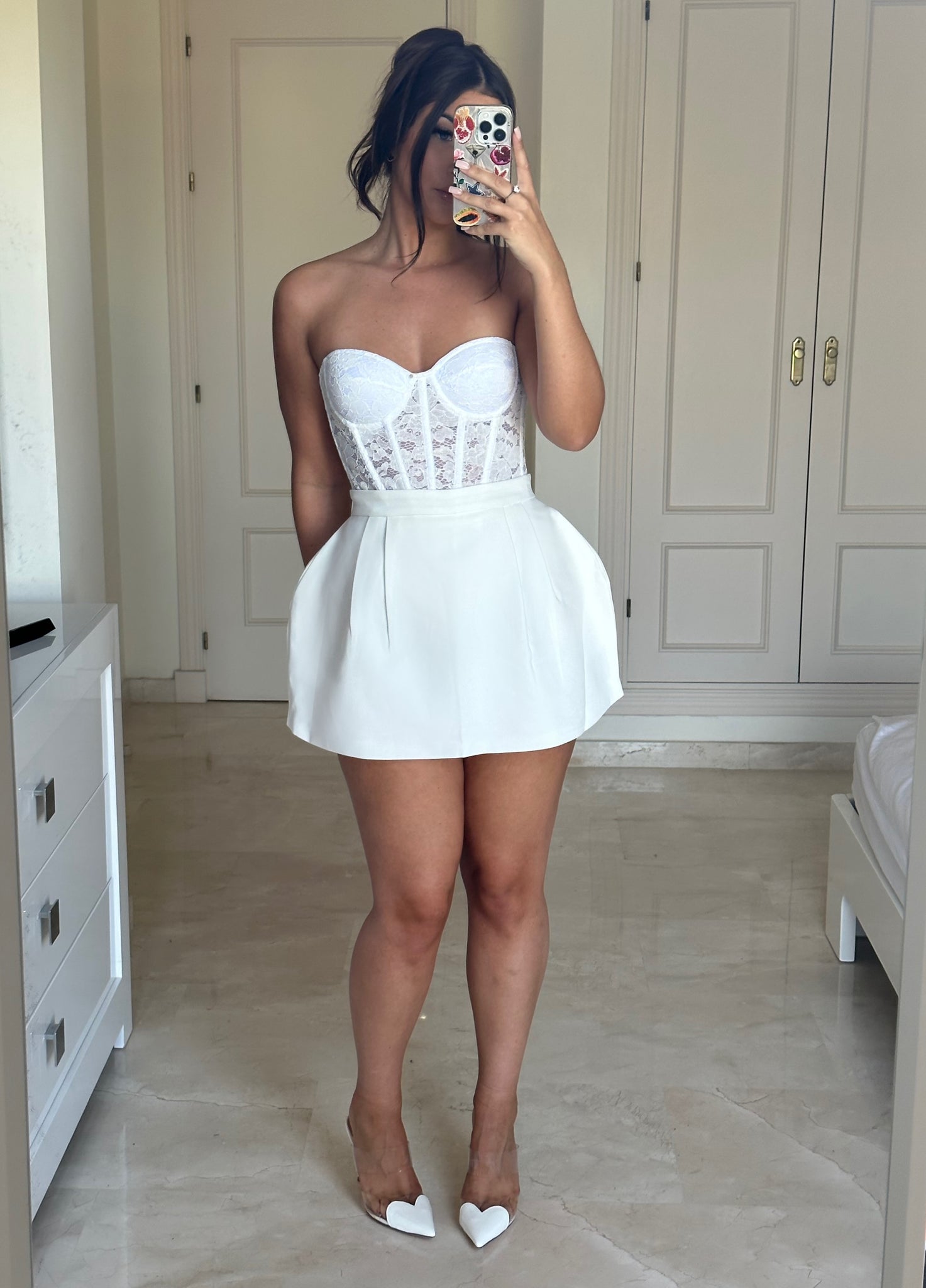 ‘MRS‘ Structured Skirt