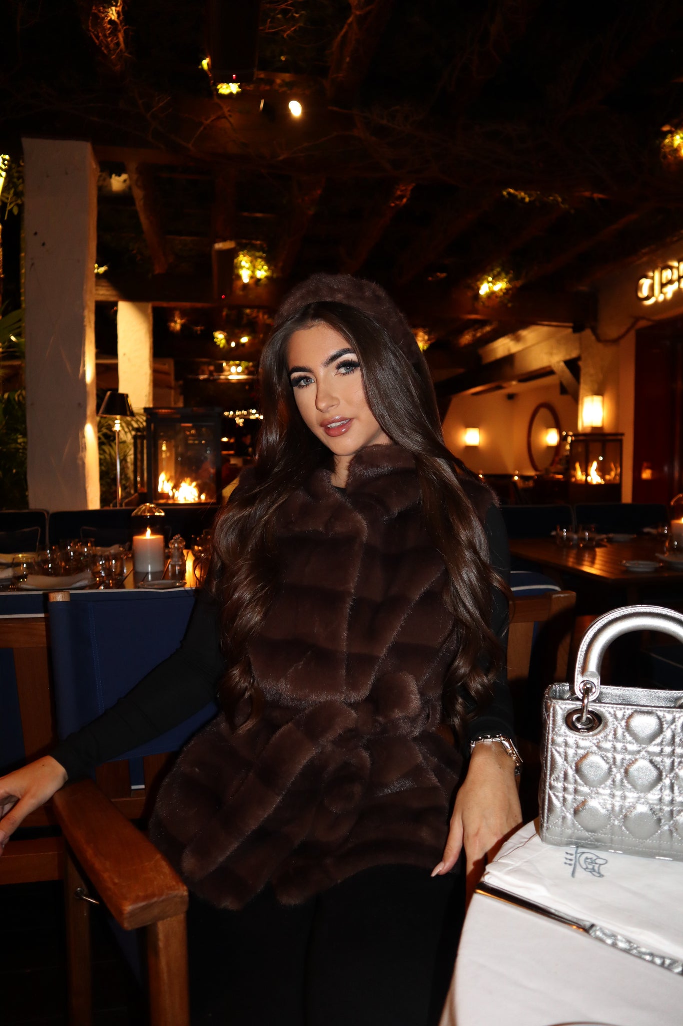 ‘NEVADA’ Faux Mink Fur Gilet