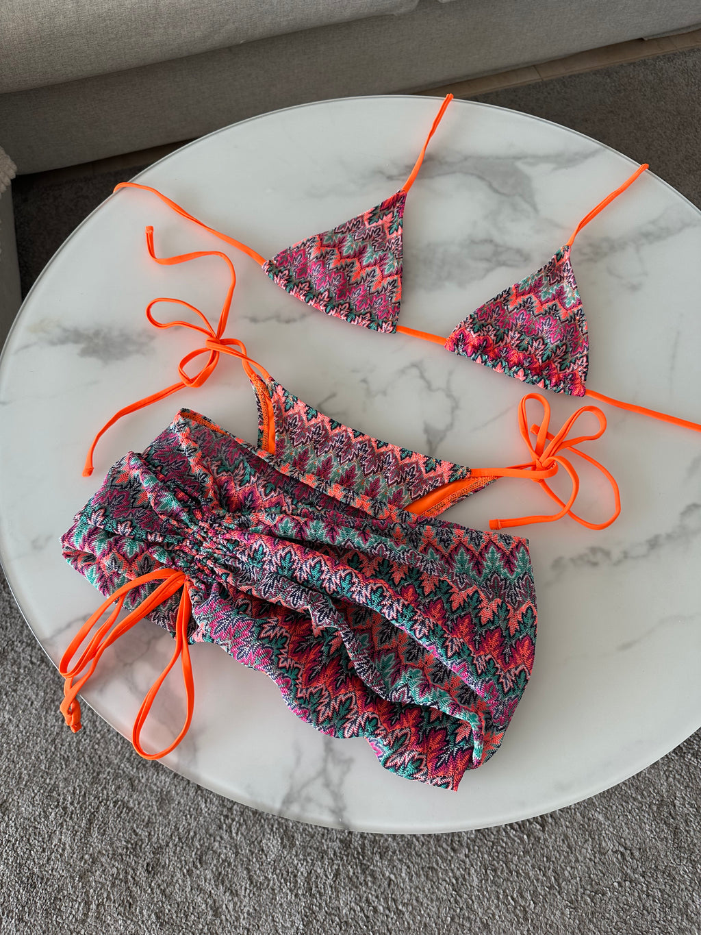 ‘TIKKI’ Bikini Set - Orange