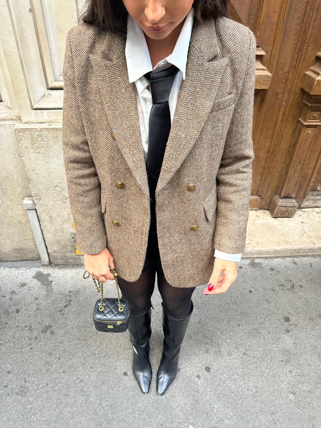 ‘MANOR’ Tweed Blazer