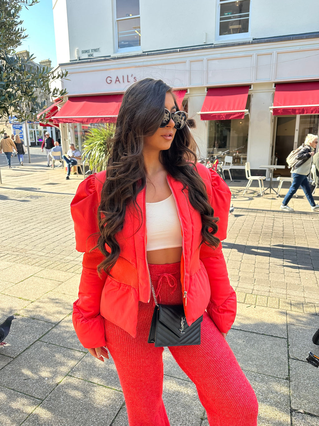 ‘BREAKING HEARTS’ Puffer Coat