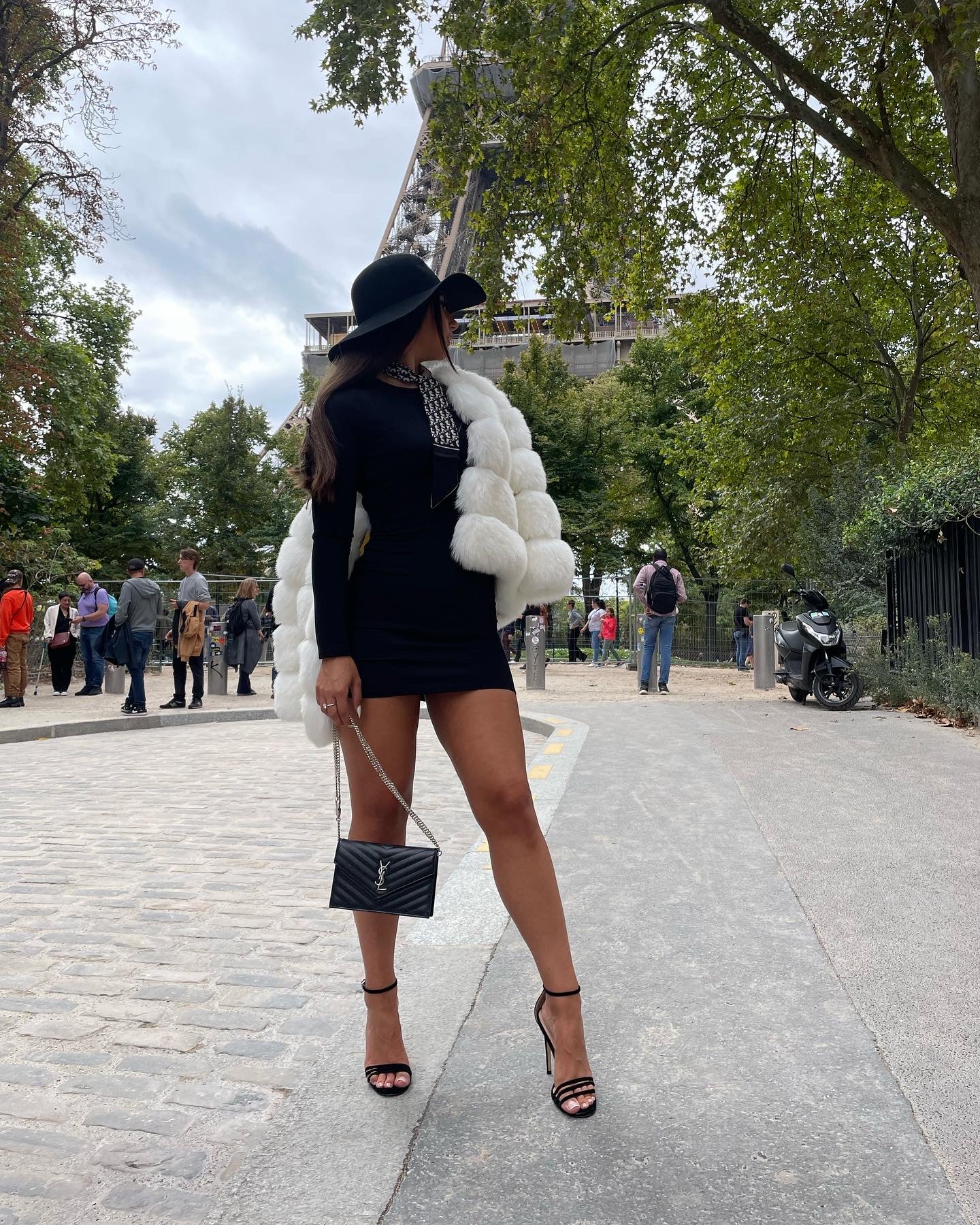 ‘FASHION WEEK’ Faux Fur Coat - White
