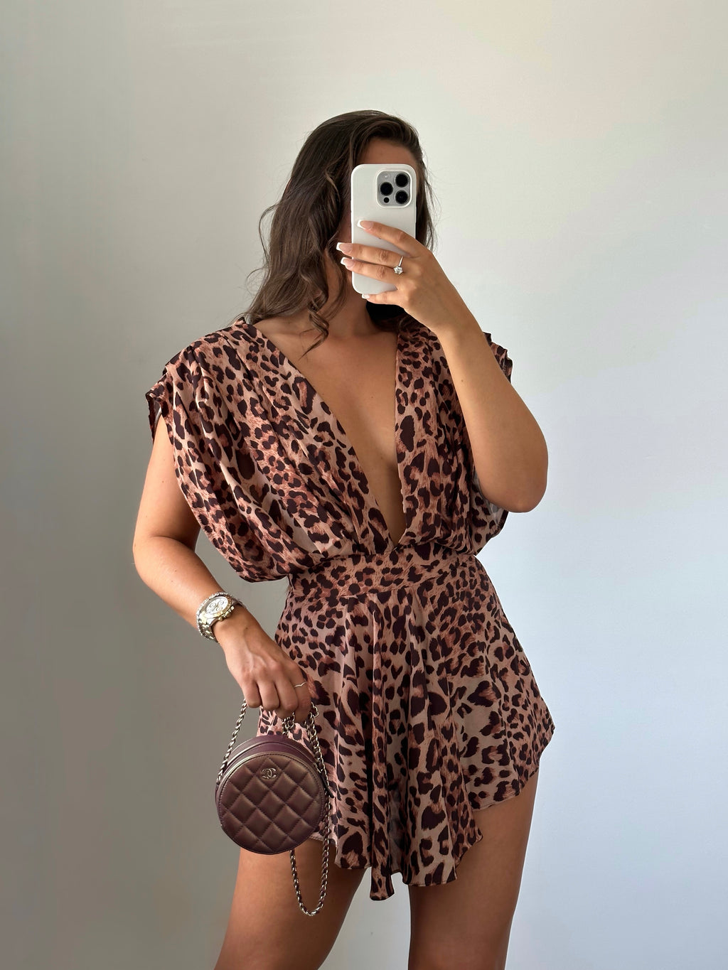 ‘WILD CHILD’ Leopard Print Dress