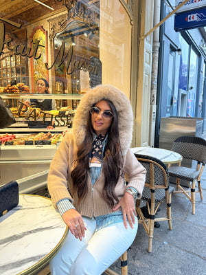 ‘ALASKA’ Faux Fur Jumper