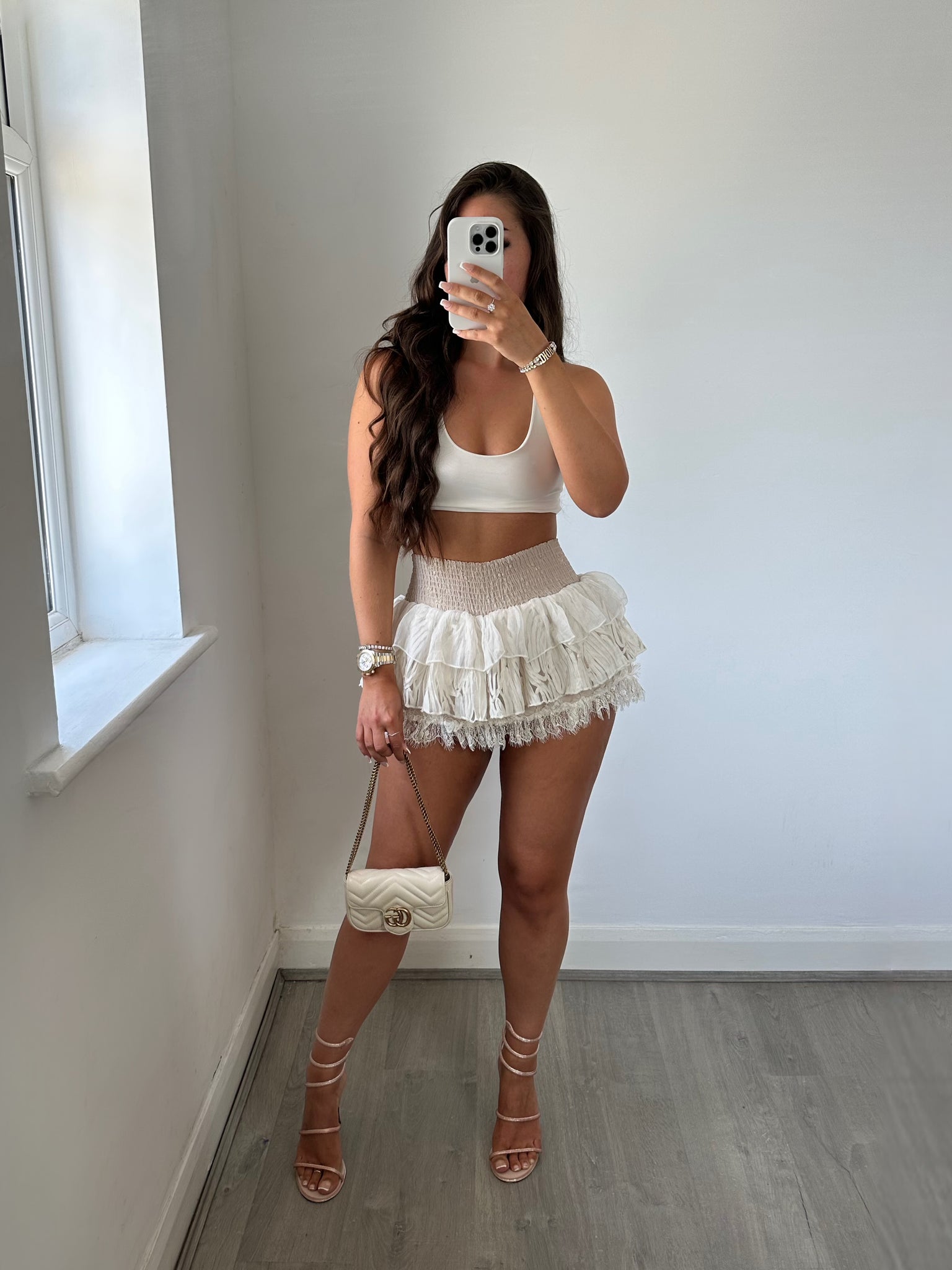 ‘DOLLY‘ Lace Rara Skirt