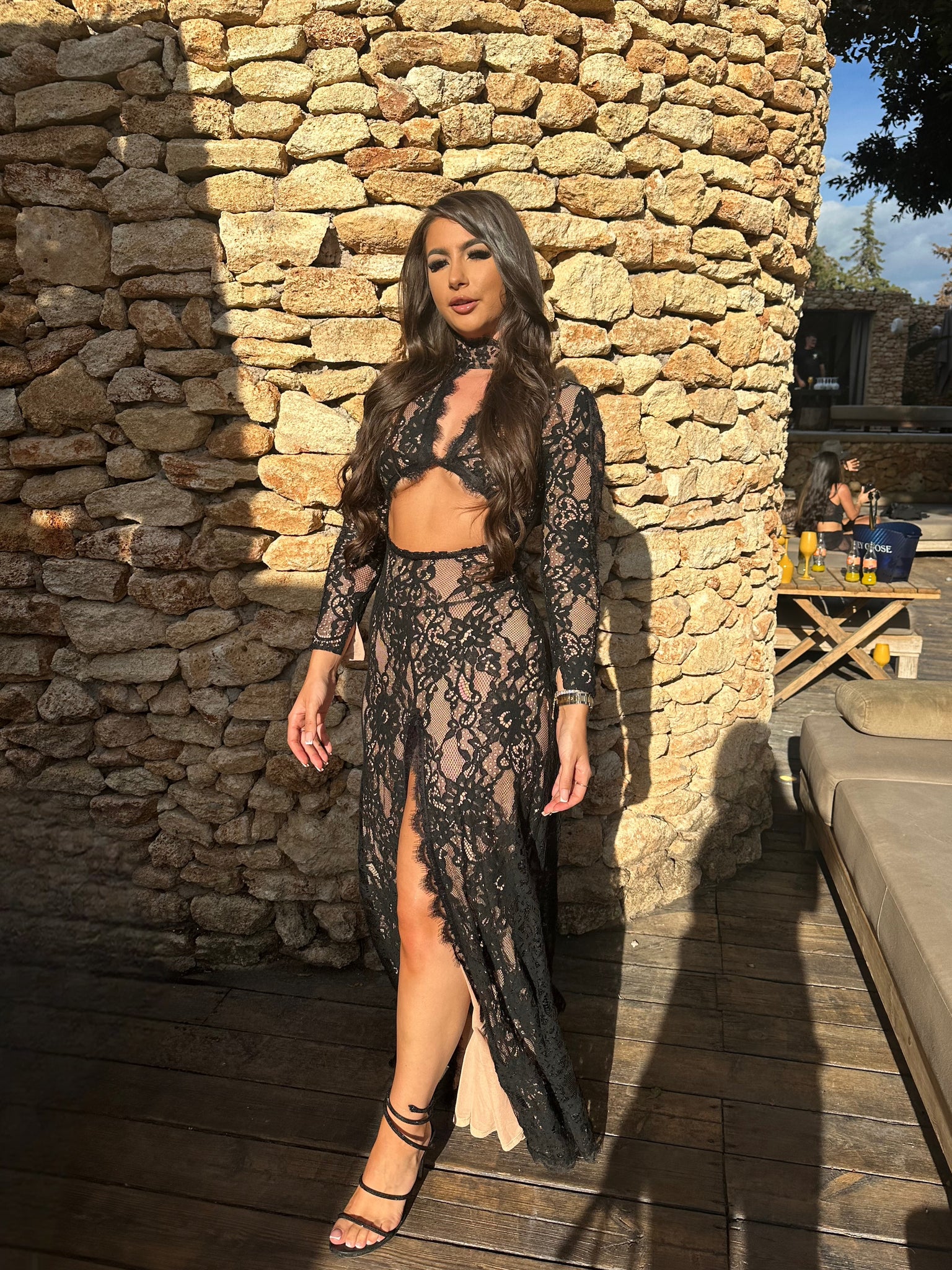‘LADY LACE’ Maxi Dress