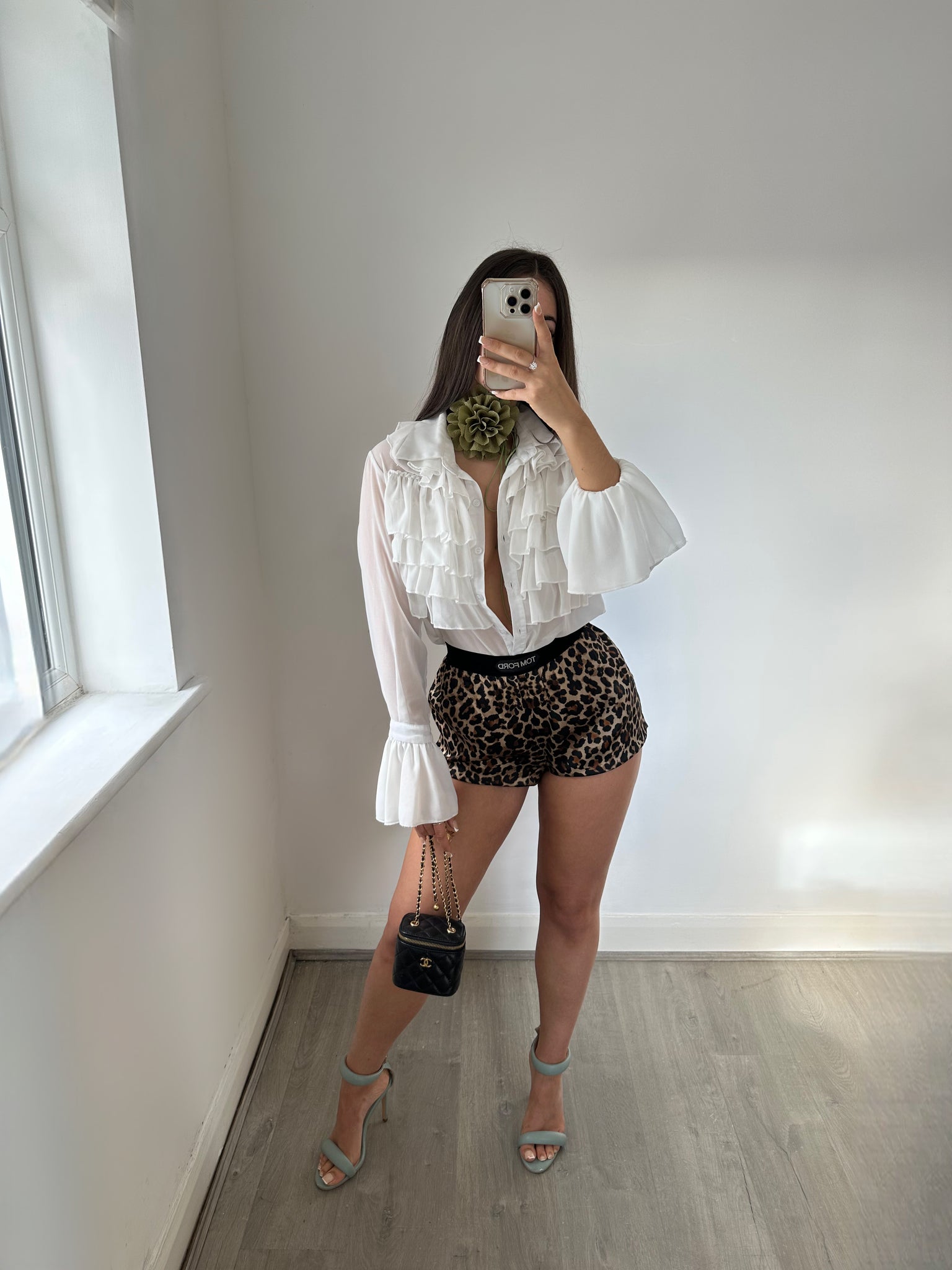'CLUELESS’ Frill Blouse