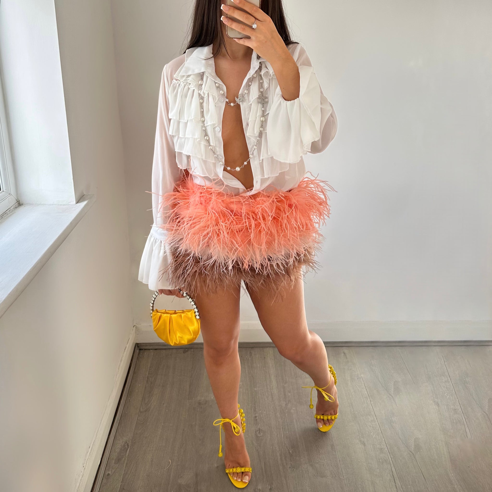 'CLUELESS’ Frill Blouse