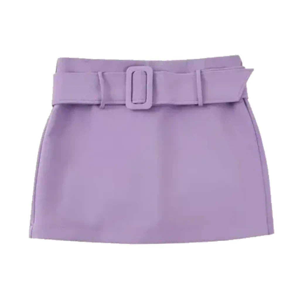 ‘MARSEILLE’ Belted Skort