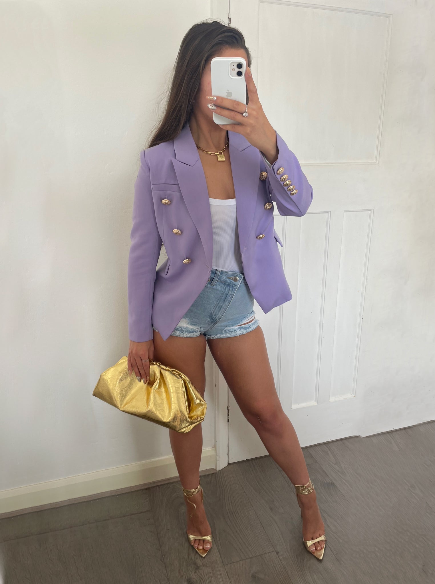 Military jacket with gold buttons hotsell