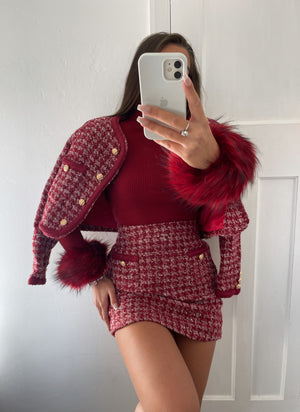 ‘VALENTINA’ Tweed Set