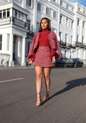 ‘VALENTINA’ Tweed Set